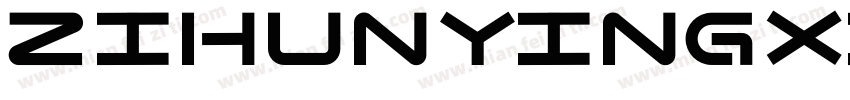 zihunyingxiongheiti Regular字体转换